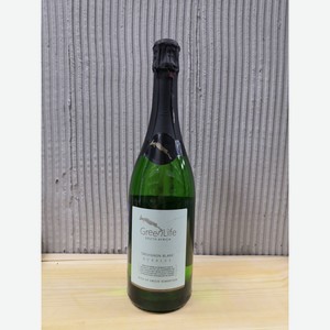 Вино игристое ГринЛайф Совиньон Блан Баблс белое экстра брют 11,5% 0,75л
