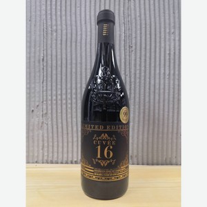 Вино Кюве 16 красное полусухое 16% 0,75л