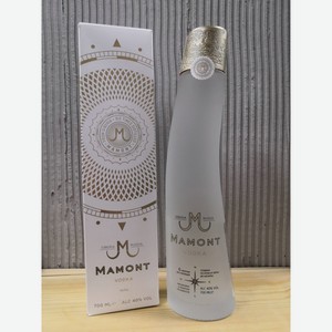 Водка Мамонт 40% 0,7л п/у
