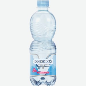 Вода  Сенежская  Газированная, в пластиковой бутылке, 500 мл