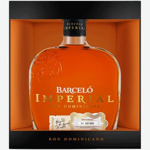 Ром Barcelo Imperial 0,7 л в подарочной упаковке