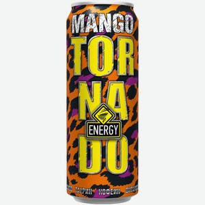Энергетический напиток Tornado Energy Mango 0,45 л ж/б