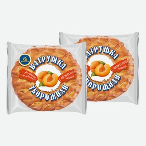 Ватрушка творожная с абрикосовой начинкой Каравай 240 г