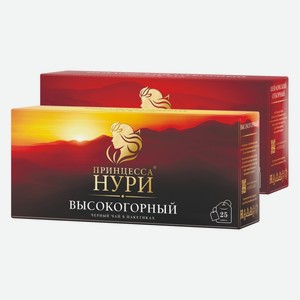 Чай Принцесса Нури Цейлонский Отборный, Высокогорный 25 пакетиков