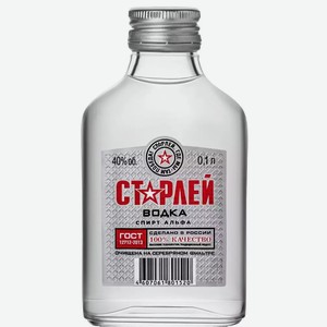 Водка Старлей 40% 0,1л