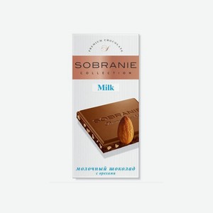 Шоколад Sobranie Молочный с орехами 85г (Байкал)