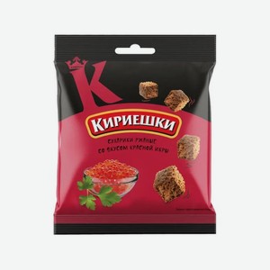 Сухарики КИРИЕШКИ Красная икра 40 г