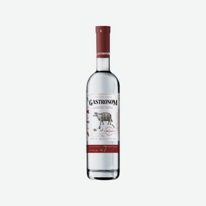 *Водка ГАСТРОНОМ Купаж №7 к мясным блюдам особая 37,5% 500мл