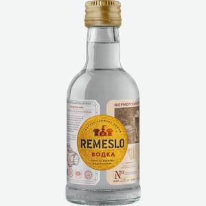 Водка Ремесло Фермера Выдержанная 40% 0,25л