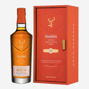 Виски Glenfiddich 21 Years Old в подарочной упаковке 0.7 л.