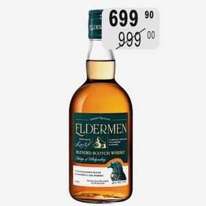 Виски Элдермен 40% 0,5л шотланд. купажир.