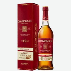Виски Glenmorangie The Lasanta в подарочной упаковке 0.7 л.
