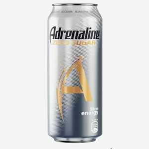 Энергетический напиток ADRENALINE VITAMIN POWER ЛИЧИ БЕЗ САХАРА Ж/Б. 0,449Л