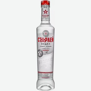 Водка Старлей 40% 0,5л