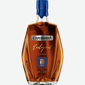 Коньяк СТАРЕЙШИНА 3 года алк.40%, Россия, 0.5 L