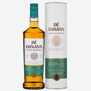 Виски De Danann в подарочной упаковке 0.7 л