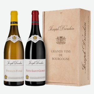 Вино в подарочном наборе  Классика Бургундии , Joseph Drouhin 0.75 л.