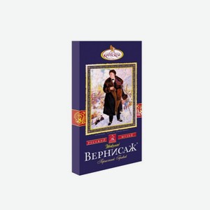 Шоколад ВЕРНИСАЖ горький пористый 150г