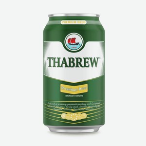 ТХАБРЮ светлое 4,8% 0,33л ж/б