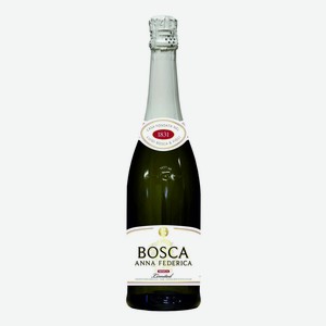 Вино игристое белое Bosca Anna Federica Limited полусладкий 7,5%,  750 мл