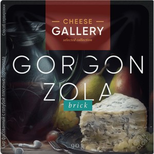 Сыр Горгонзола с голубой плесенью 60% Cheese Gallery 90 г