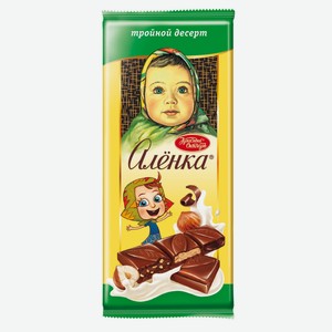 Шоколад Аленка Тройной десерт, 85г