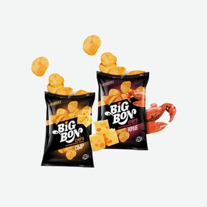 Чипсы BIGBON 75гр в ассортименте