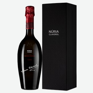 Игристое вино Cava Nuria Claverol Homenatge Extra Brut в подарочной упаковке 0.75 л