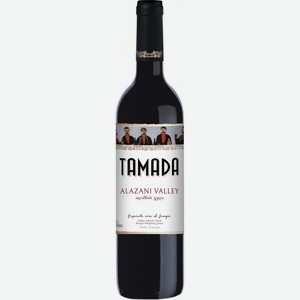 ВИНО  Тамада  Алазанская Долина  красн.п/слад. Грузия, 0,75л