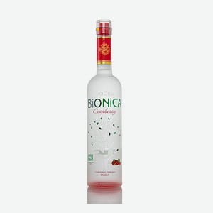 ВОДКА  Бионика Клюква (BIONICA Cranberry)  особая, 0,5л