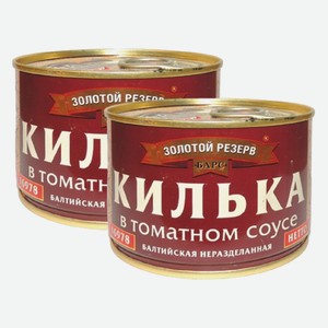 Килька балтийская неразделанная в т/с Барс 250 г