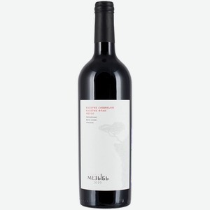 Вино Усадьба Мезыбь КАБЕРНЕ СОВИНЬОН-КАБЕРНЕ ФРАН-МЕРЛО 2019 0.75 л
