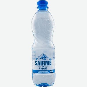 Вода  Родники Саирме  Негазированная, в пластиковой бутылке, набор из 12 шт., 500 мл