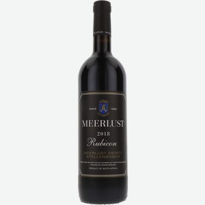 Вино Меерлуст,  Рубикон , 2018, 2018, 750 мл, Красное, Сухое