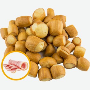 Сыр Бочонок копченый со вкусом Бекон, 80г фасовка