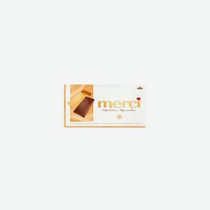 Шоколад Мерси молочный кофейный 0.1кг
