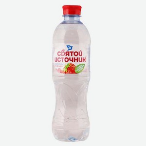 Газированная вода Святой Источник со вкусом Клубника 0.5л