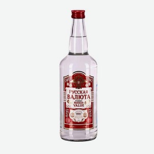 Водка Русская Валюта 0.7л