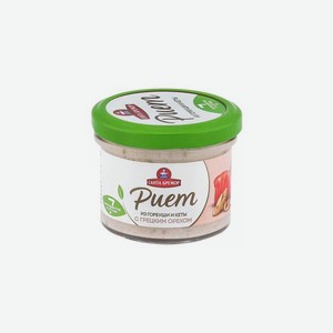Продукты питания Риет из горбуши и кеты с грецким орехом 0.1кг