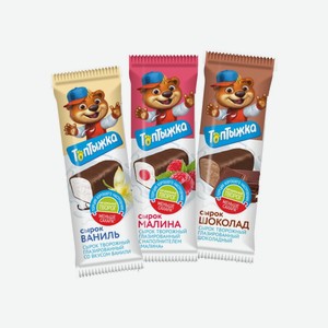 Сырки Топтыжка глазир 12% 40гр