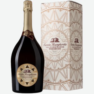 Игристое вино Santa Margherita, Brut Prosecco Superiore di Valdobbiadene DOCG, в п/у 1.5л
