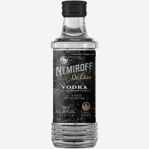 Водка Nemiroff De Luxe 0.1л