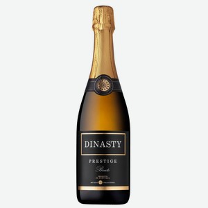 Игристое Династи Престиж, белое брют, 12%, 0.75л, Португалия