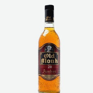 Ром ОЛД МОНК АМБЕР 20 лет 0.75л
