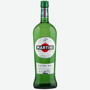 Вермут Martini Extra Dry белый сухой 18%, 500 мл