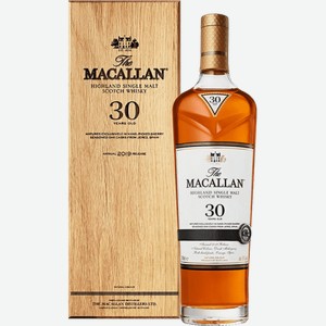 Виски The Macallan Sherry Oak 30 Years Old 0.7л