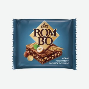 Вафли РОМБО с ореховой начинкой 12,5г