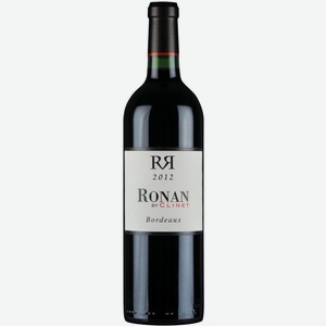 Вино  Ронан бай Клине , 2012, 2012, 750 мл, Красное, Сухое