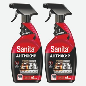 Средство чистящее для кухни Sanita Антижир 1 минута 500 мл