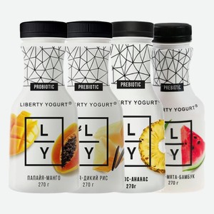 Биойогурт питьевой Liberty Yogurtв ассортименте 2% 270 г